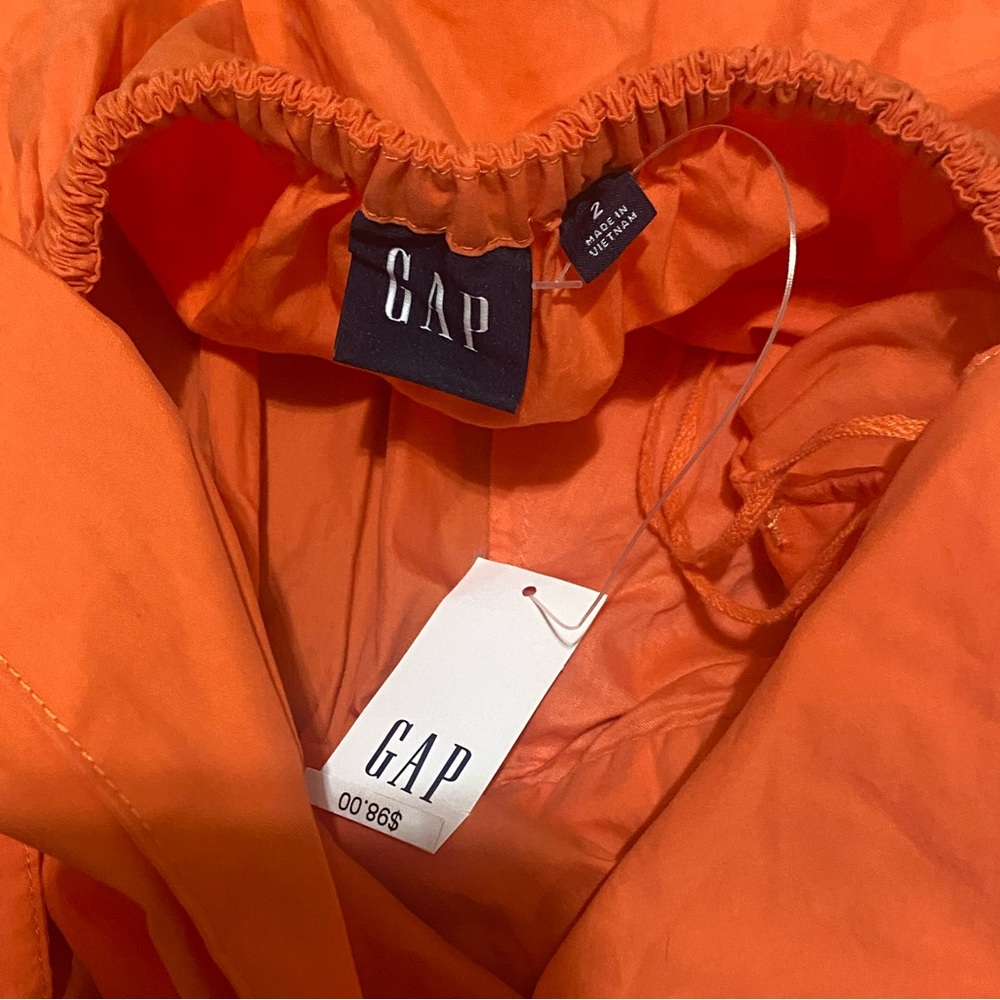Gap Elegant Coral Halter Maxi Dress NWT color coral - Picture 4 of 4